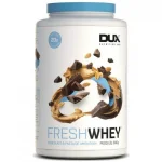 DUX NUTRITION - FRESH WHEY CHOCOLATE E PASTA DE AMENDOIM - POTE 900G