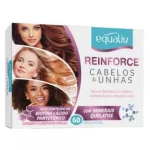 REINFORCE COM BIOTINA (CABELOS E UNHAS) COM 60 CPSULAS - EQUALIV