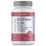 BIOTINA PLUS + VITAMINAS - ZINCO  - 60 CPSULAS - LAUTON