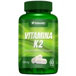 VITAMINA K2 60 CPSULAS - 500MG - HERBAMED