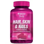 HAIR, SKIN E NAILS - 60 CPSULAS  - 500MG - HERBAMED