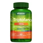 L- TRIPTOFANO + VITAMINAS E MINERAIS 60 CPSULAS - 600MG - HERBAMED